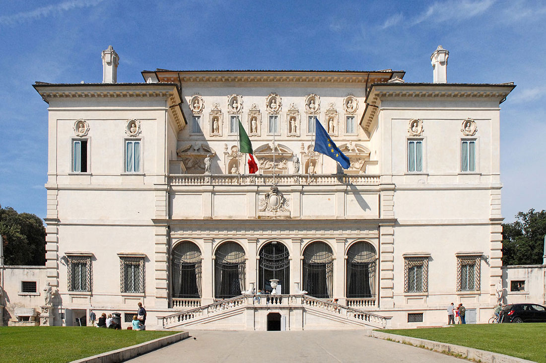 Villa Borghese.  Photo: Jean-Pierre Dalbera from Pari