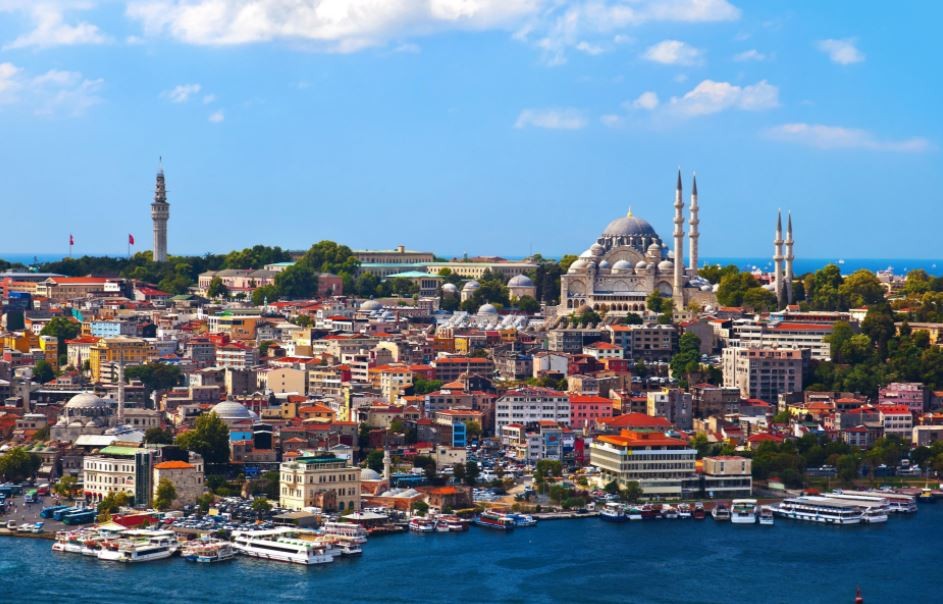 Istanbul is a huge metropolis and tourist